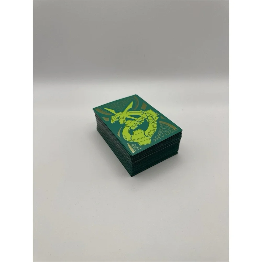 Pokemon TCG Card Sleeves 2018 Celestial Storm Rayquaza ETB 64 Ct + Dividers